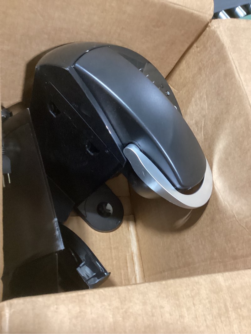 Condition photo showing As Is for keurig k-classic single serve k-cup pod coffee maker, with 3 brew sizes, 48oz removable reservoir, black