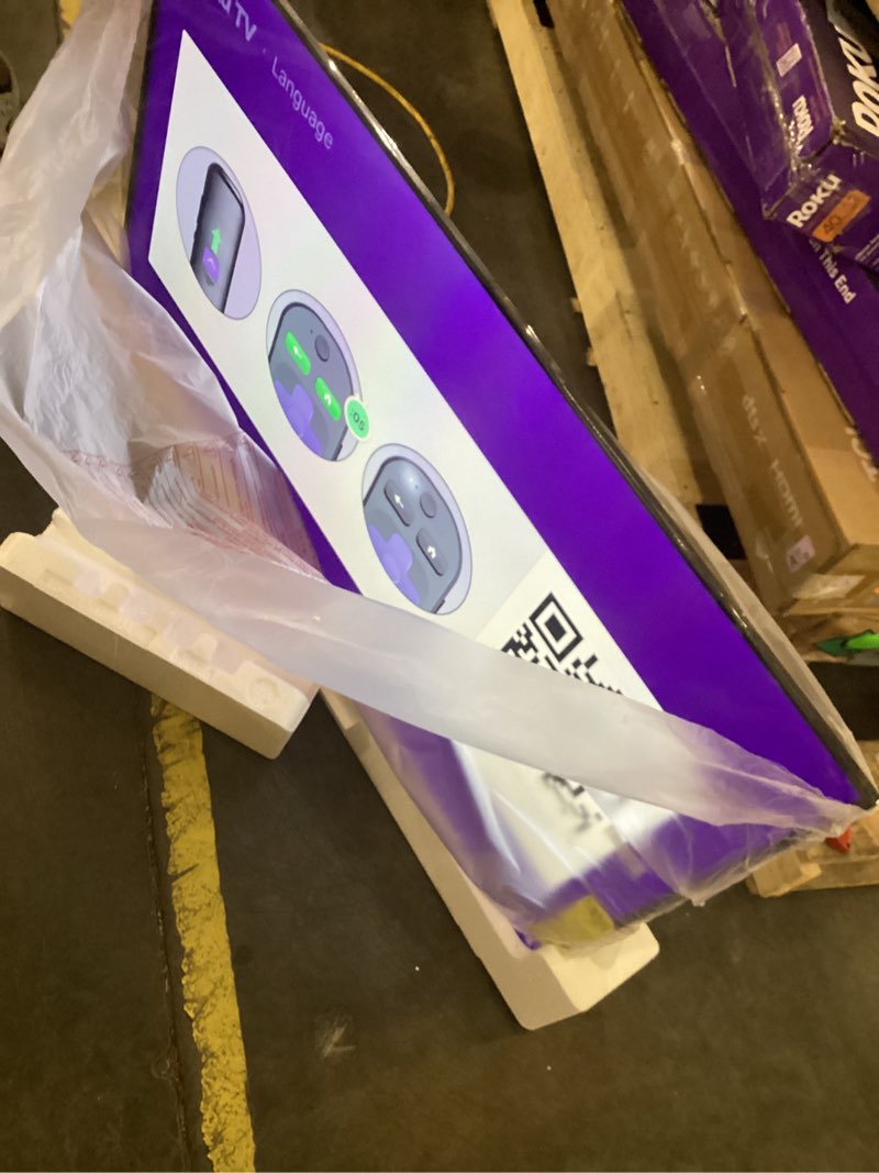 Condition photo showing Good Condition for roku smart tv 2025 – 43-inch select series, 4k hdr tv – rokutv with enhanced voice remote – flat screen led television with wi-fi for streaming live local news, sports, family entertainment tv only 43"