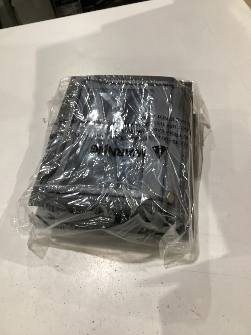 Condition photo showing New/Like New for hat organzier for baseball caps - 2 pcs stackable hat storage holder holds up to 26 caps for closet, dust-proof hat boxes container with clear window for home dark grey