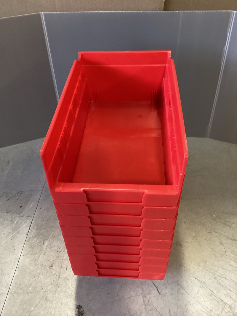 Akro- mils shlf contenedor para estante pack de 9