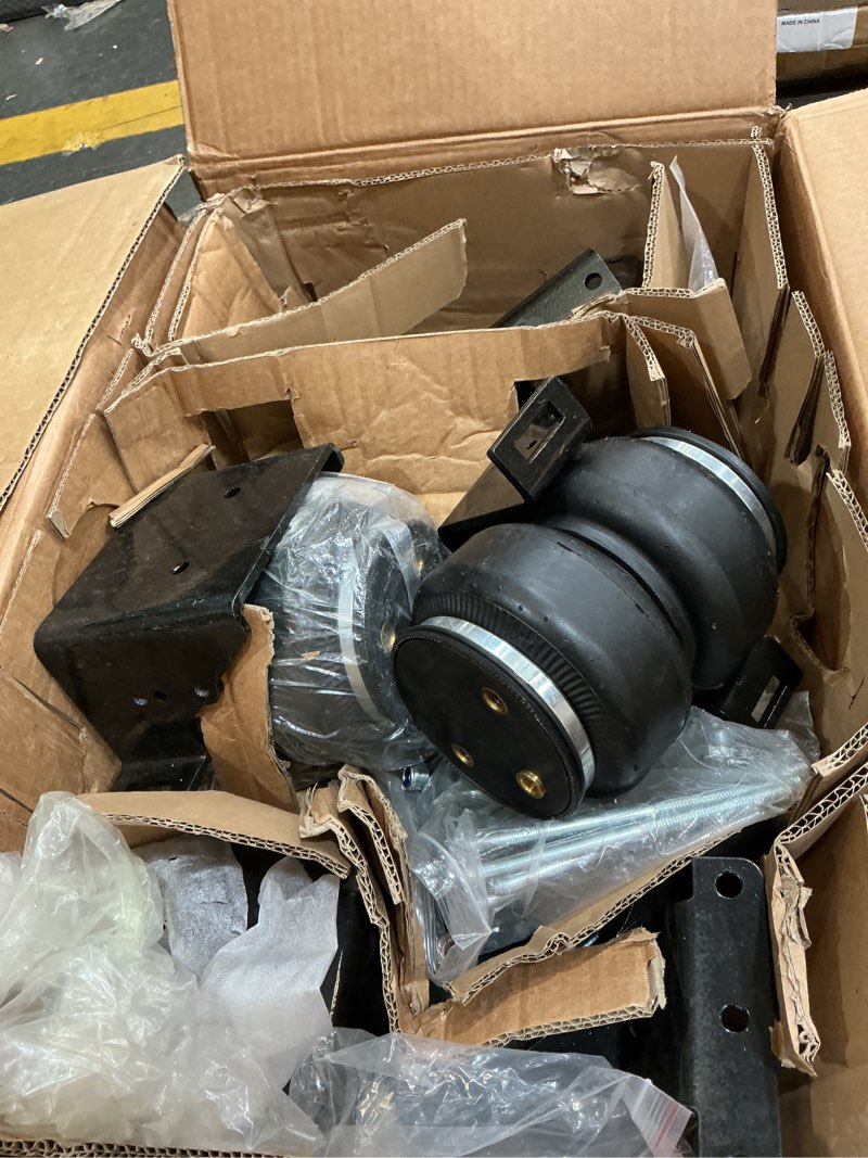 Condition photo showing As Is for air lift loadlifter 5000 ultimate air spring kit - fits 2023-2026 f-250 super duty & f-350 super duty 4wd/srw - 88354