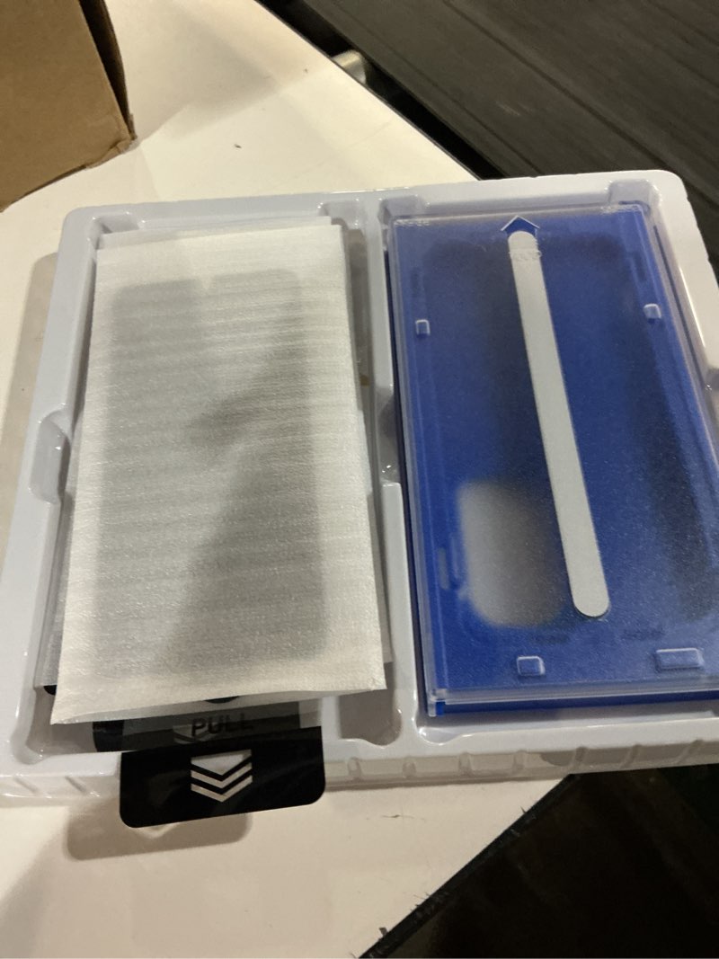 Condition photo showing Good Condition for ez-glaz-4 pack for samsung galaxy s25/ s24 privacy screen protector [6.2"], 100% fingerprint unlock, 9h tempered glass, scratch resistant, 100% bubble-free, case friendly with installation box black galaxy s25/ s24 [6.2"]