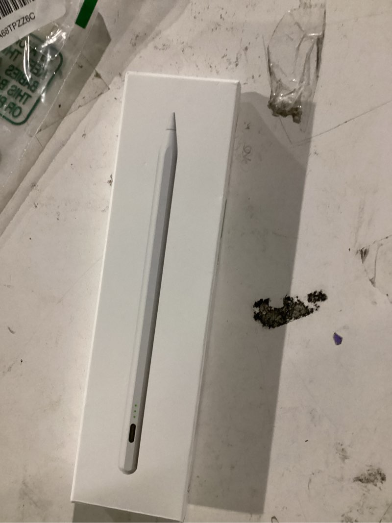 Condition photo showing New/Like New for Pencil for Apple iPad A16 10th Generation, Fast Charge Stylus Pen for 2025-2018 iPad A16/11-6th Gen, Air 11"/13" M3/M2/5th-3rd, Pro 13"/11"/M4/12.9", Mini A17 Pro/6/5th Palm Rejection Tilt Sensitivity White