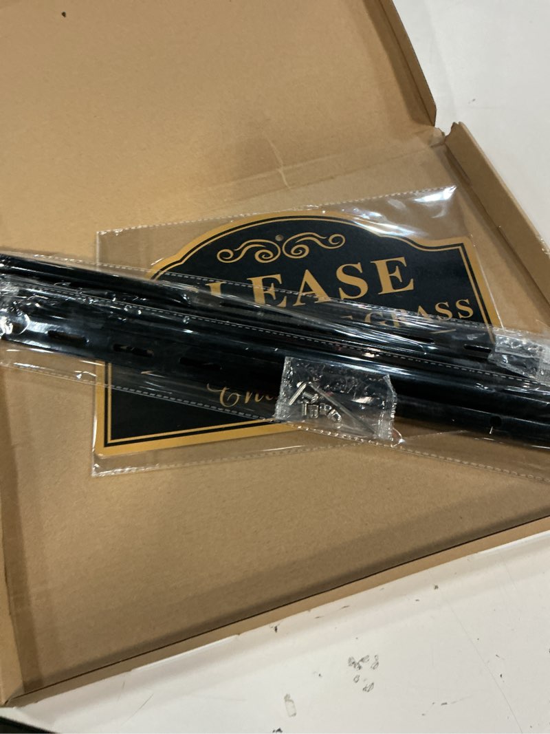 Condition photo showing New/Like New for 2-pack keep off the grass signs, with 36"tall metal stakes, 8x12 inches aluminum yard signs, black and gold black gold-2-pack
