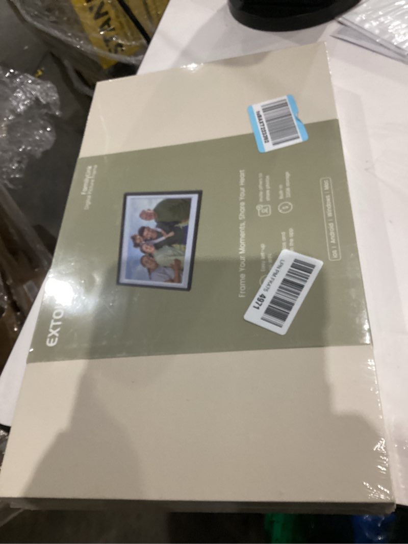 Condition photo showing New/Like New for Digital Picture Frame, 18.3 Inch WiFi Digital Photo Frame with Gift Set, 1920 * 1080 IPS HD Touch Screen, 32GB for Tabletop & Wall-Mounted, Share Picture Video, Gift for Woman, Mom, Dad, Wife 15.6 inch