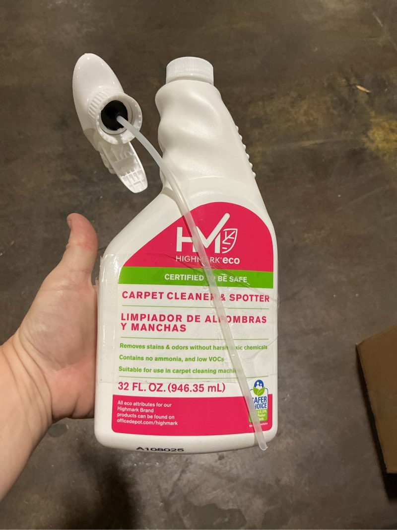 highmark® eco ready-to-use carpet cleaner and spotter, 32 oz