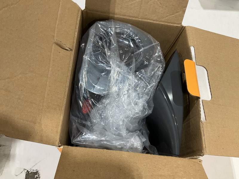 Condition photo showing As Is for portable garment steamer