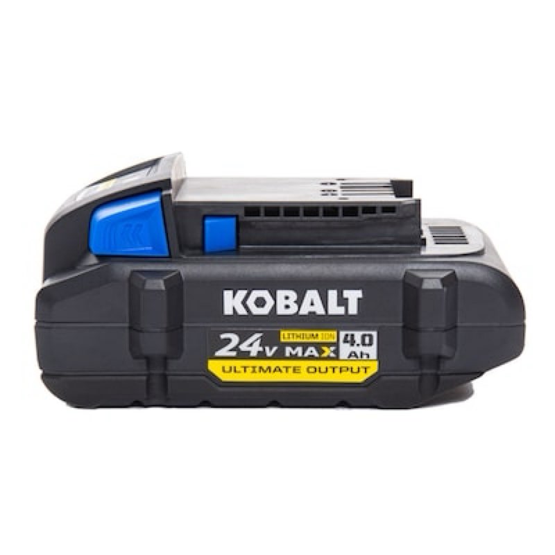 kobalt ultimate output 24 -volt 1 -pack lithium ( 4 ah battery