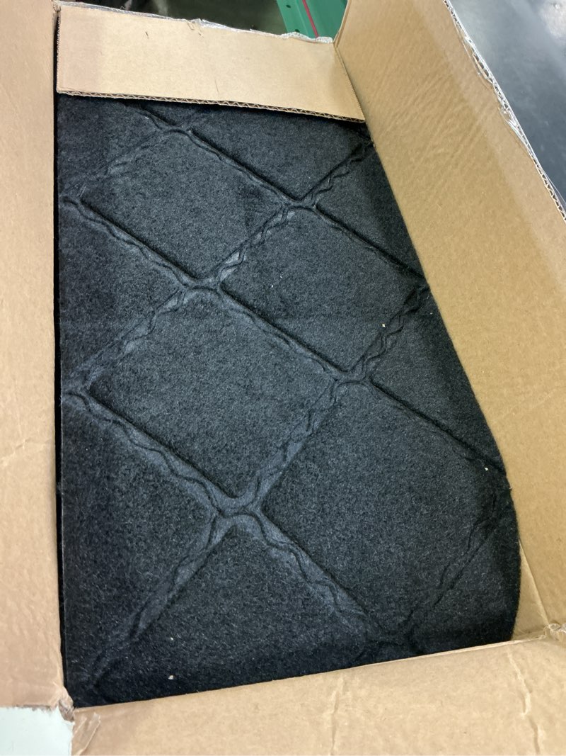 Condition photo showing Good Condition for Stair Treads for Wooden Steps 15pcs - 8x30in Carpet Stairs Runner Indoor Non-Slip Stair Mats for Kids Elders and Pets 8x30in Cube Black 15