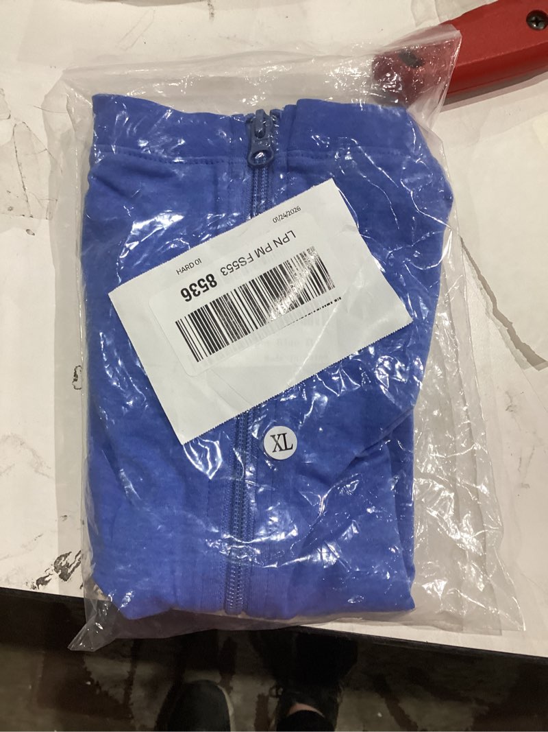 Condition photo showing New/Like New for Dog Surgery Recovery Suit - After Spay, Abdominal Wounds Post Surgical Recovery, Anti Licking Breathable Dog Onesies for Small, Medium & Large Pet, Alternative Bandages Cone E-Collar XL(Back18- 20" Chest 23- 25" Weight 37- 57 lb) Light Blue