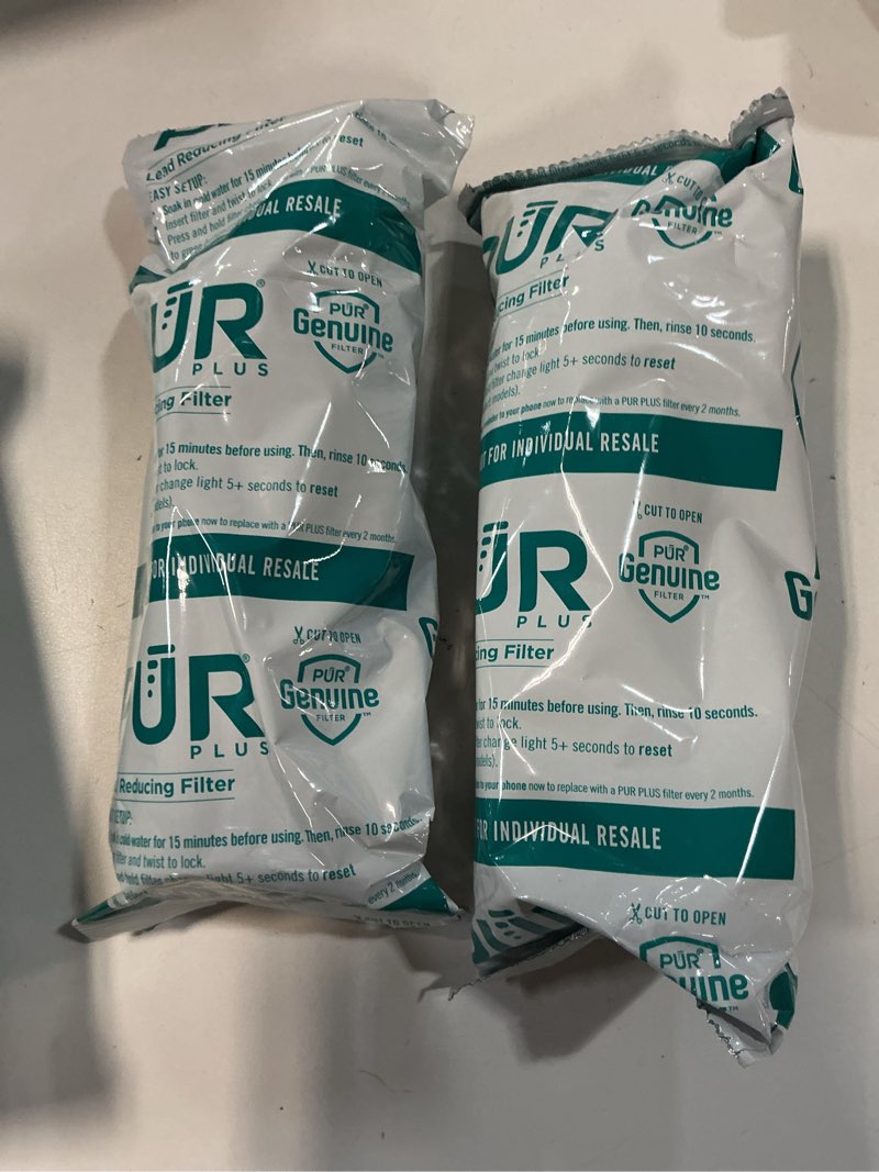 Condition photo showing Good Condition for PUR Plus Water Filter Replacement for Pitchers & Dispensers, 6-Month Supply, 2 Count, Blue (PPF951K2) 2 Count 2 PACK