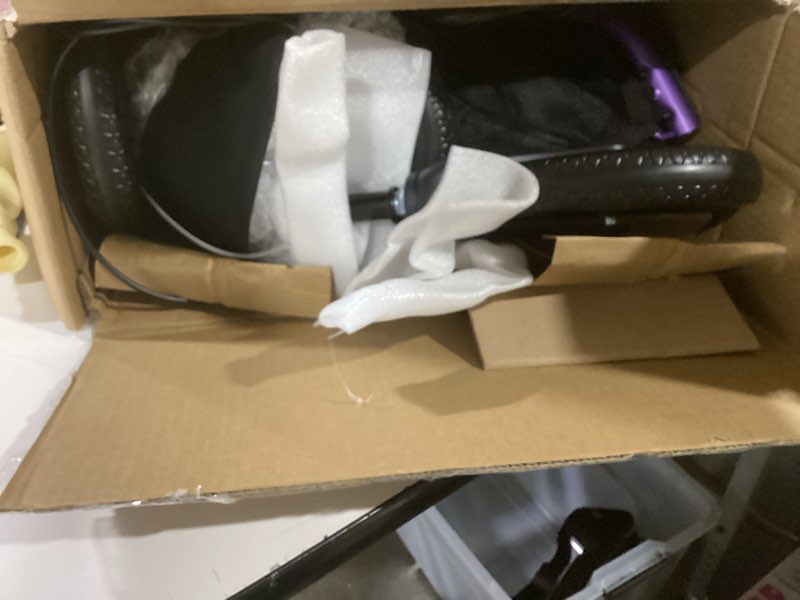 Condition photo showing Good Condition for WALK MATE 3 Wheel Rollator Walker with Seat for Slim Seniors, Padded Backrest Lightweight Foldable Walker Ideal for Elderly, 8 Inch Tri-Wheel Modern Mobility Walking Aid Aluminum, Purple