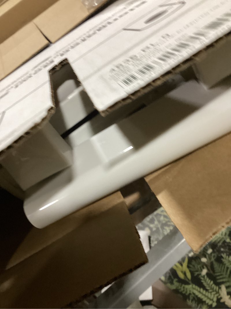 Condition photo showing Good Condition for kohler 4636-rl-0 cachet readylatch elongated slow close toilet seat, soft close toilet seat quiet lid, contoured grip-tight bumpers installation hardware, apartment essentials, white white elongated ready latch