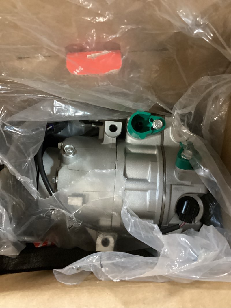 Condition photo showing Good Condition for phoboos a/c compressor with clutch compatible with kia sorento 2012-2014 & hyundai santa fe sport 2013-2018, l4 2.0l/2.4l. fast cooling, low noise, easy installation, ref. co-11349c, 198377