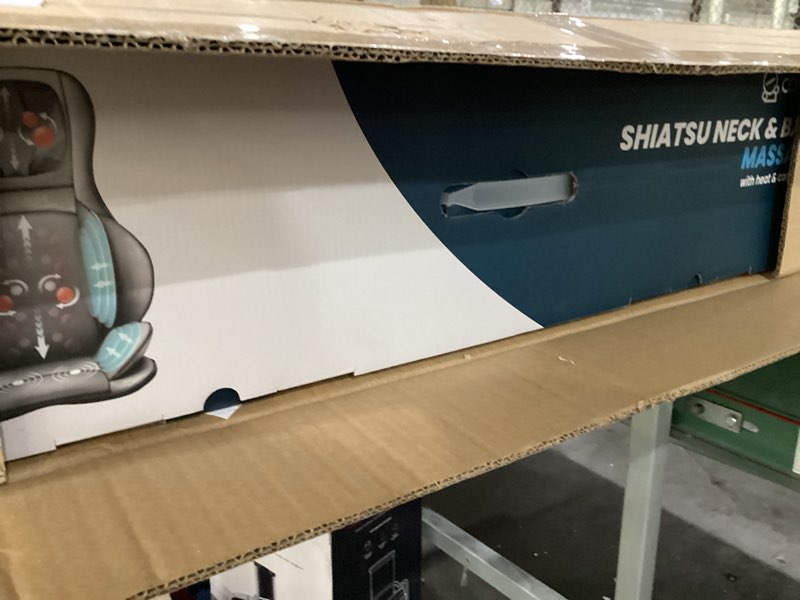 Condition photo showing Good Condition for COMFIER Back Massager for Pain Relief Deep Tissue, Shiatsu Neck and Back Massager with Heat, Rolling