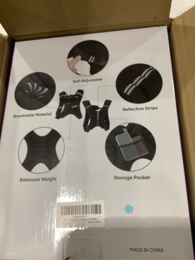 apexup 25lbs weighted vest men women, weight vest for women workout equipment for strength training 