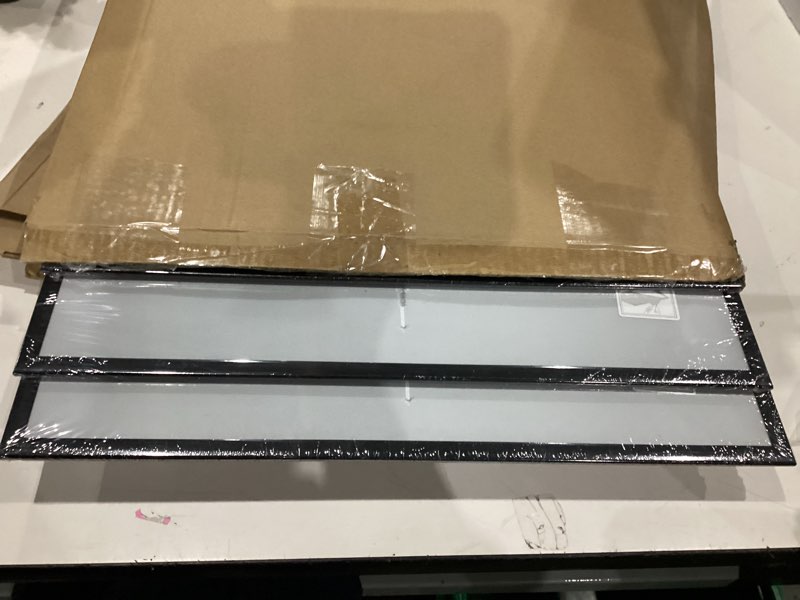 Condition photo showing New/Like New for upsimples 18x24 Picture Frame Black 3 Pack, Scratch-Proof Poster Frames 18 x 24 for Photo Gallery - Slide-In Strips, Horizontal or Vertical Wall Mounting Black 18x24