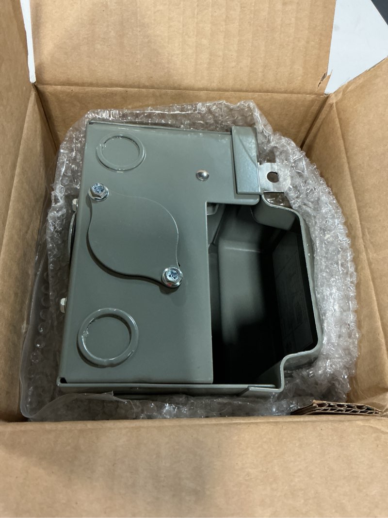 Condition photo showing Good Condition for dewenwils 50 amp rv power outlet box, 125v/250v nema 14-50r rv outlet enclosed & lockable, weatherproof outdoor rv electrical outlet for camper travel trailer motorhome, etl listed 14-50 outlet