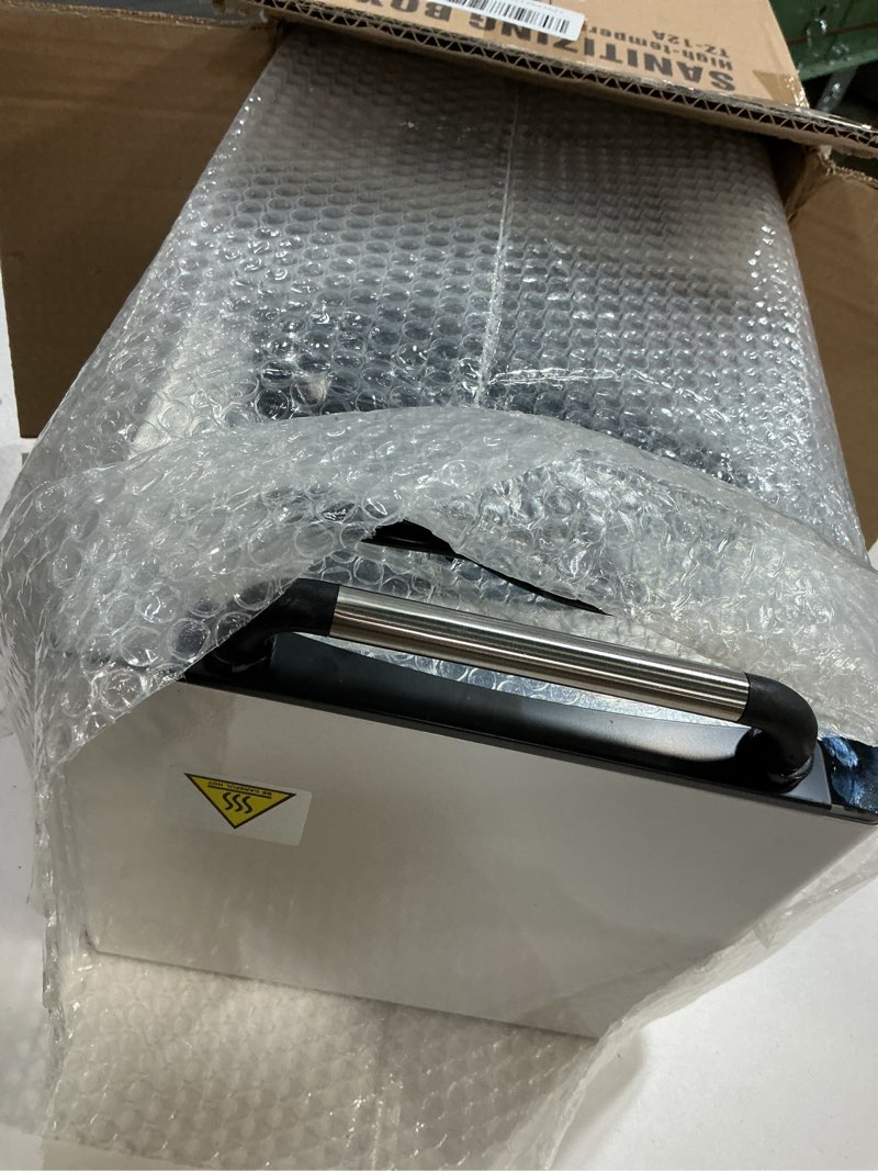 Condition photo showing Good Condition for Nail Tool cleaning cabinet, Large capacity Stainless Steel cleaning, with Drying Function, Temperature and Timer Control, up to 60 Minutes, 110V Power Supply T12 WHITE