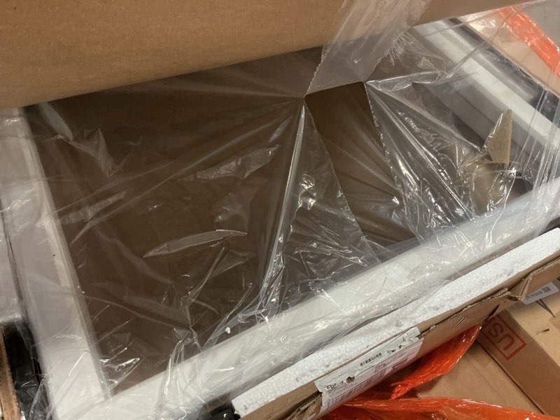 Condition photo showing Good Condition for Lakenyon 22" x 64" Entry Door Glass Inserts Replacement, 1-Lite Clear Tempered Glass Insert Kit with