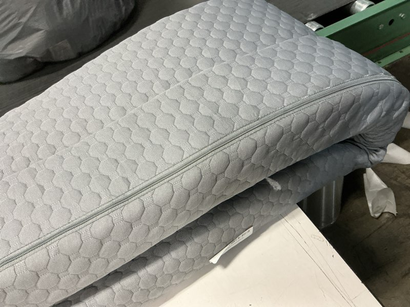 Condition photo showing Good Condition for EUHAMS Queen Size Bed Wedge Pillow - Bed Gap Filler Mattress Wedge Headboard Pillow Close The Gap 0-7" Between Your Headboard and Mattress or Wall for Sleeping Backrest Pillow (60"x10"x6" Gray) Grey Queen(10 in x6 in x60 in-Big)