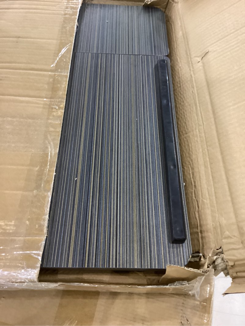 Condition photo showing Good Condition for Adjustable Laptop Stand for Bed, Lap Desk, Portable Laptop Table with Cup and Tablet Card Slot, with Baffle Design to Prevent Items from Falling, Suitable for Studying and Working (Black-Upgraded)