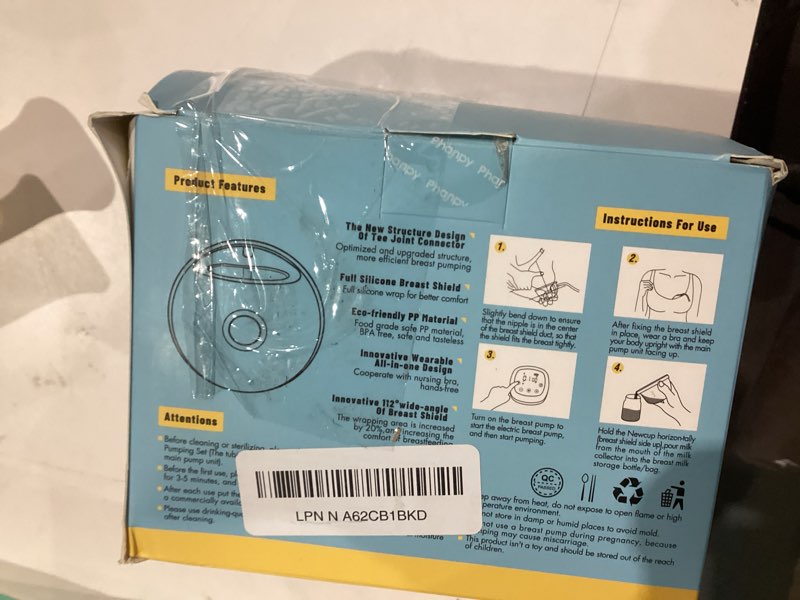 Condition photo showing Good Condition for Phanpy Wearable Breast Pump Milk Collector Cup, New Cup Parts, Original Phanpy Breast Pump Replacement Accessories, 24 mm Flange and 20mm Insert Included, 15 oz / 420 ml, 2 Piece