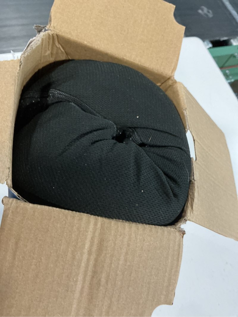 Condition photo showing As Is for 5 stars united donut pillow hemorrhoid tailbone cushion – large cushion for pain relief – coccyx, prostate, sciatica, pelvic floor, pressure sores, pregnancy, postpartum recovery, black black large