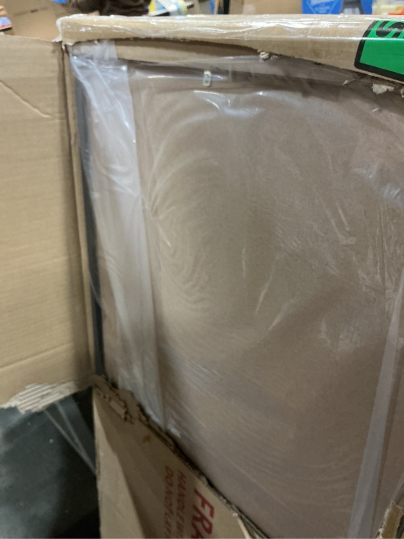 Condition photo showing Good Condition for Large Bulletin Board - Foldable 72x48 Inches Cork Board Alternative with 20 Push Pins and 237 Pcs Glitter Letters, 6' x 4' Self-Adhesive Felt Bulletin Board for Wall, Home Office Decor 72" x 48" Grey