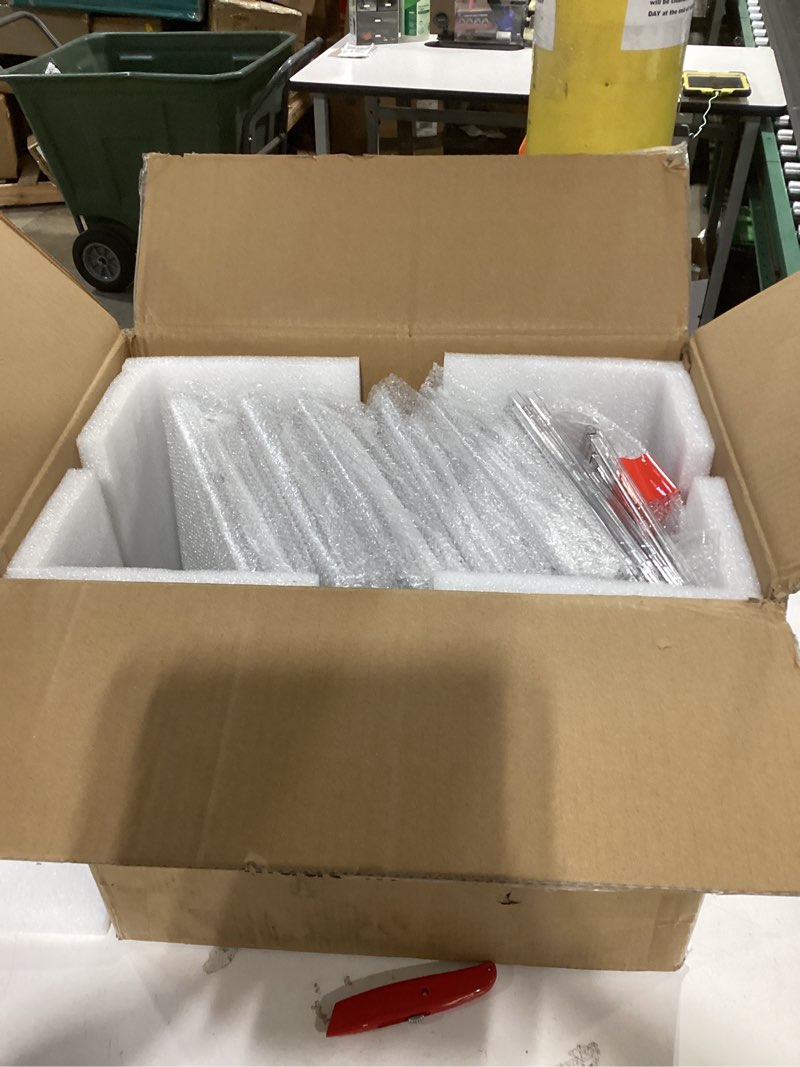 Condition photo showing New/Like New for 10 Pack Shoe Storage Box Clear Plastic Stackable Acrylic with Magnetic Door Storage for Sneakerheads Boot Display Case 10Pack