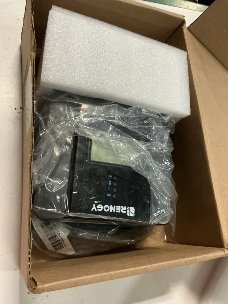 Condition photo showing Good Condition for renogy solar charge controller (bluetooth) - rover 40a 12v24v auto parameter dc input mppt charge controllers for solar panels adjustable lcd for gel sealed flooded lithium battery 40a with bt