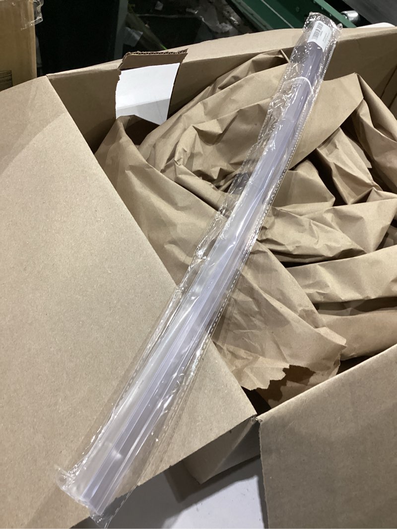 Condition photo showing Good Condition for cozylkx glass door bottom seal, cutable waterproof strip for 1/4" glass, 27.5" length, shower door sweep stop shower leaks