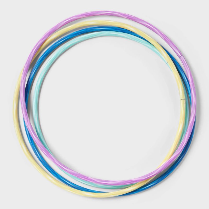 tie dye max hoop by sun squad ages 6+  blue 1 pack