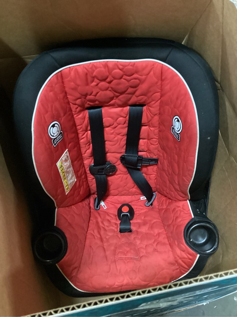Condition photo showing As Is for Harness Booster Car Seat, Forward Facing Car Seat, 