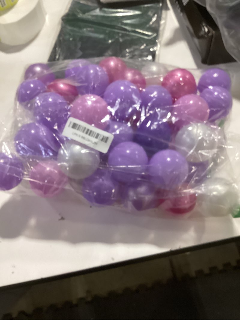 Condition photo showing Good Condition for gogoso ball pits balls for toddlers pack of 50 100 200 plastics shape ball non-phthalate non-bpa non-toxic 2.2-inch crush proof play balls 50 balls pearl purple colors