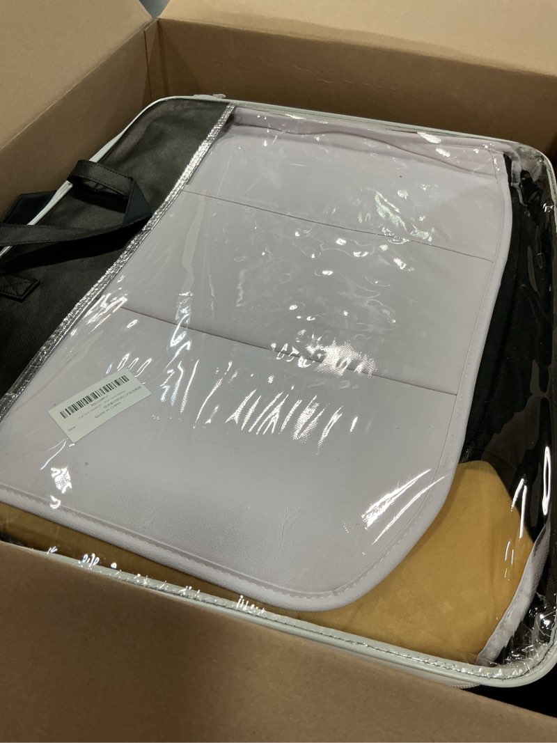 Condition photo showing Good Condition for car seat covers front seats, super luxurious heavy universal duty waterproof leather automotive vehicle cover for cars suv pick-up truck, non-slip seat black white car accessories (2 pcs front/white)