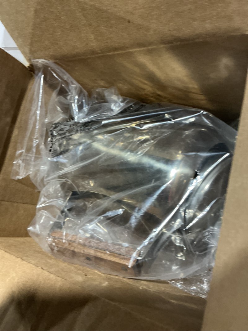 Condition photo showing As Is for Fox Run Rapid Brew Stainless Steel Stovetop Coffee Percolator, 9 Cup 9 Cup Stainless Steel