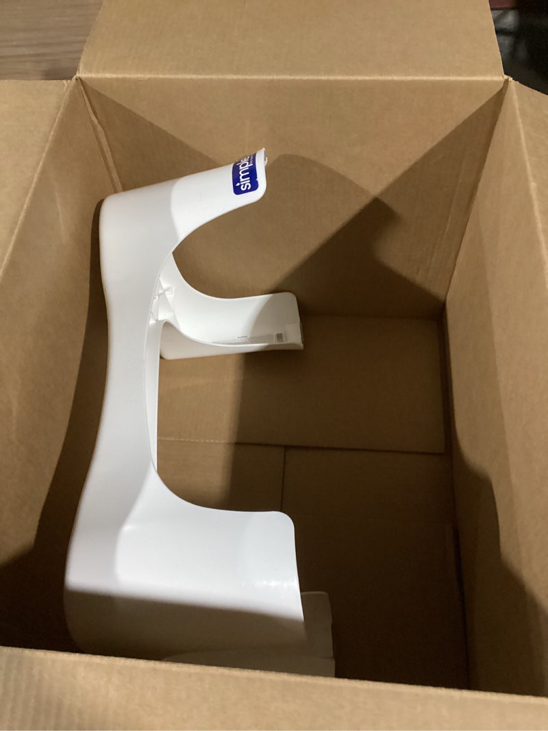 Condition photo showing Good Condition for Squatty Potty Simple Curve Bathroom Toilet Stool 7" White