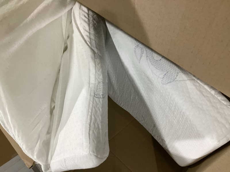 Condition photo showing Good Condition for dream on me baby zzz 5” full-size crib & toddler bed mattress in a box – greenguard gold & bsa certified, breathable, water-resistant, machine washable cover, (52" l x 28" w x 5" h) baby zzz mattress