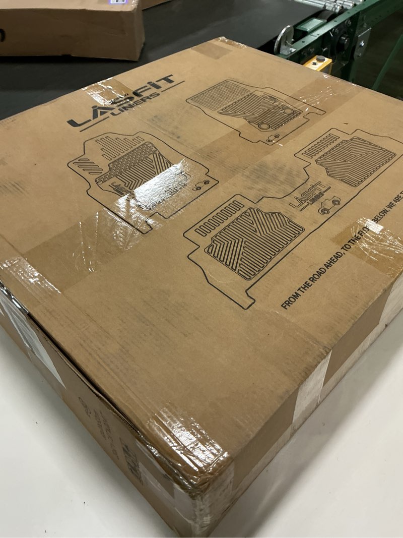 Condition photo showing New/Like New for LASFIT Floor Mats & Cargo Mat Fit for Mazda CX5 2013-2016, Custom Fit TPE All Weather 2016 2015 2014 2013 Floor Liners & Trunk mat Full Set Car Mats for Mazda CX-5 Accessories, Black Full Set Mats For Mazda CX5 2013-2016