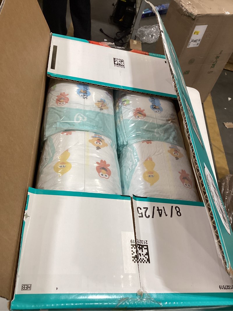 Condition photo showing New/Like New for Pampers Diapers - Baby Dry - Size 3, 104 Count, Absorbent Disposable Infant Diaper (Packaging May Vary) Size 3 104