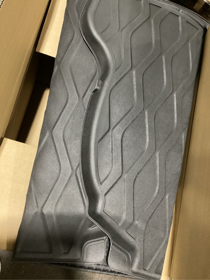 Condition photo showing Good Condition for RAV4 Cargo Liner - Trunk Mat Fits for Toyota RAV4 2019-2025 (Include Hybrid), All Weather Cargo Mat with Backrest Mat for rav4 Accessories Heavy Duty 2)Toyota RAV4?19-25?