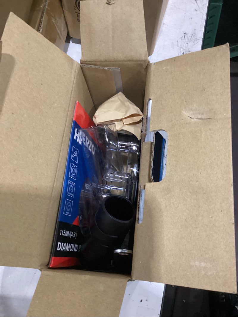 Condition photo showing Good Condition for herzo dust shroud dust extraction cutting guard for 5 inch and 4-1/2 inch angle grinder