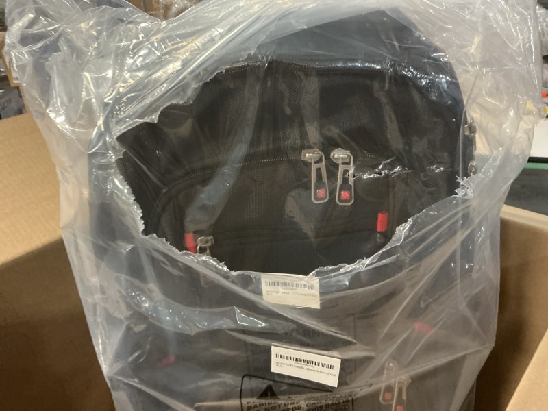 Condition photo showing Good Condition for star cloud 21x14x9 rolling backpack with wheels - water-resistant, 17.3" laptop compartment, ideal carry-on for overnight travel, college, work - wheeled business backpack for adults large (21 x 14 x 9 inch, 45l) black