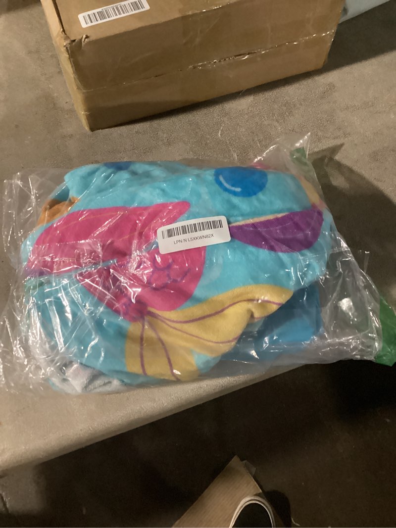 Condition photo showing Good Condition for Joiedomi Mermaid Hooded Towels for Kids Soft 100% Cotton Kids Beach Towel 30" x 50" for 3-10 Years Boy Girl Beach Hooded Poncho Absorbent Pool Toddler Swim Bath Wrap Pink Mermaid