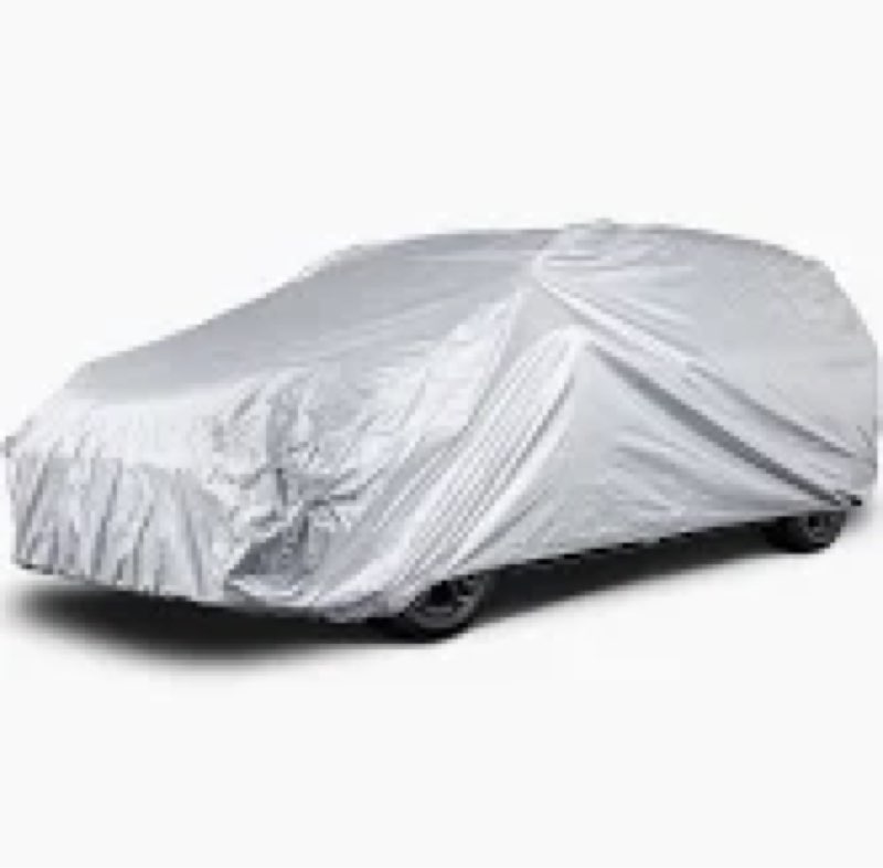 Waterproof Car Covers Replace for 2003-2025 Toyota Sienna Minivan, 6 Layers Silver All Weather Custo