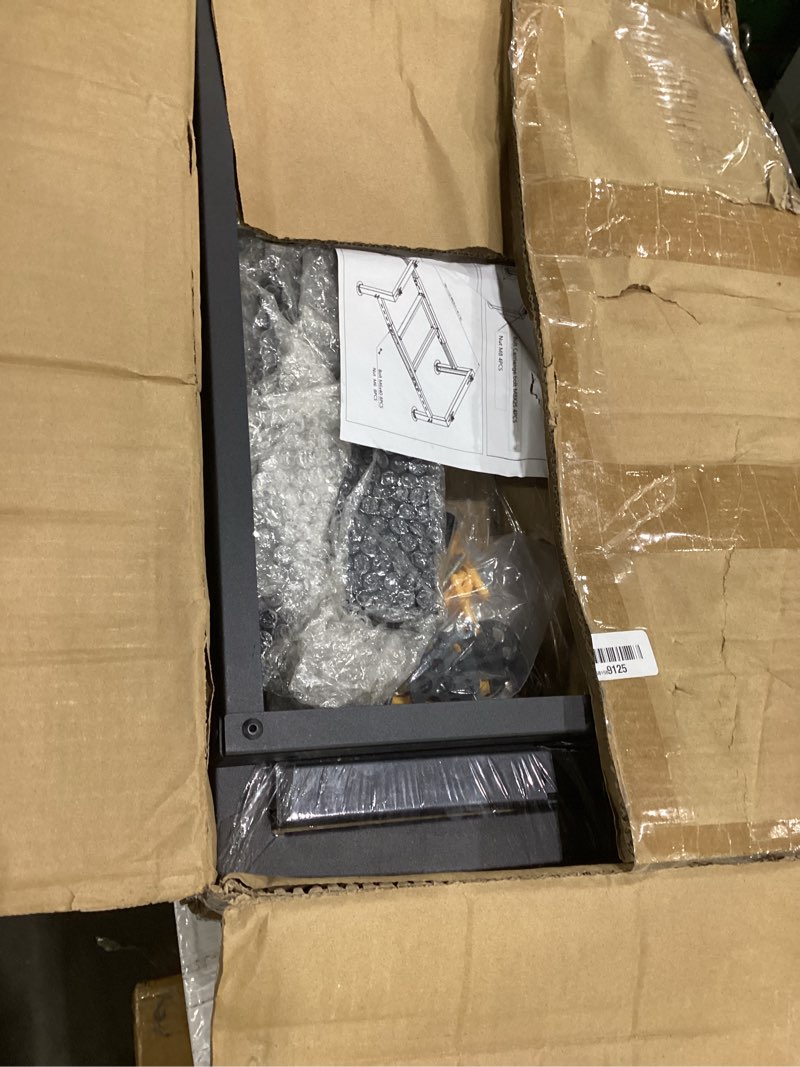 Condition photo showing Good Condition for mini split ground stand for 24000-60000btu, mini split ac bracket for ductless air conditioners heat pump system,heavy duty condenser stand adjustable length 29.5" to 45.3" max load 700lbs (black) suit for 24000-60000 btu