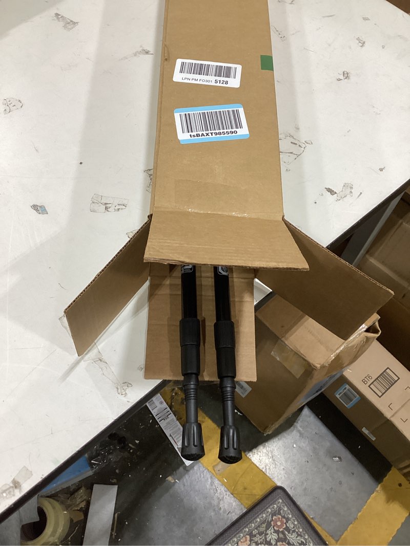 Condition photo showing As Is for TheFitLife Nordic Walking Trekking Poles - 2 Sticks with Anti-Shock and Quick Lock System, Telescopic, Collapsible, Ultralight for Hiking, Camping, Mountaining, Backpacking, Walking, Trekking Black