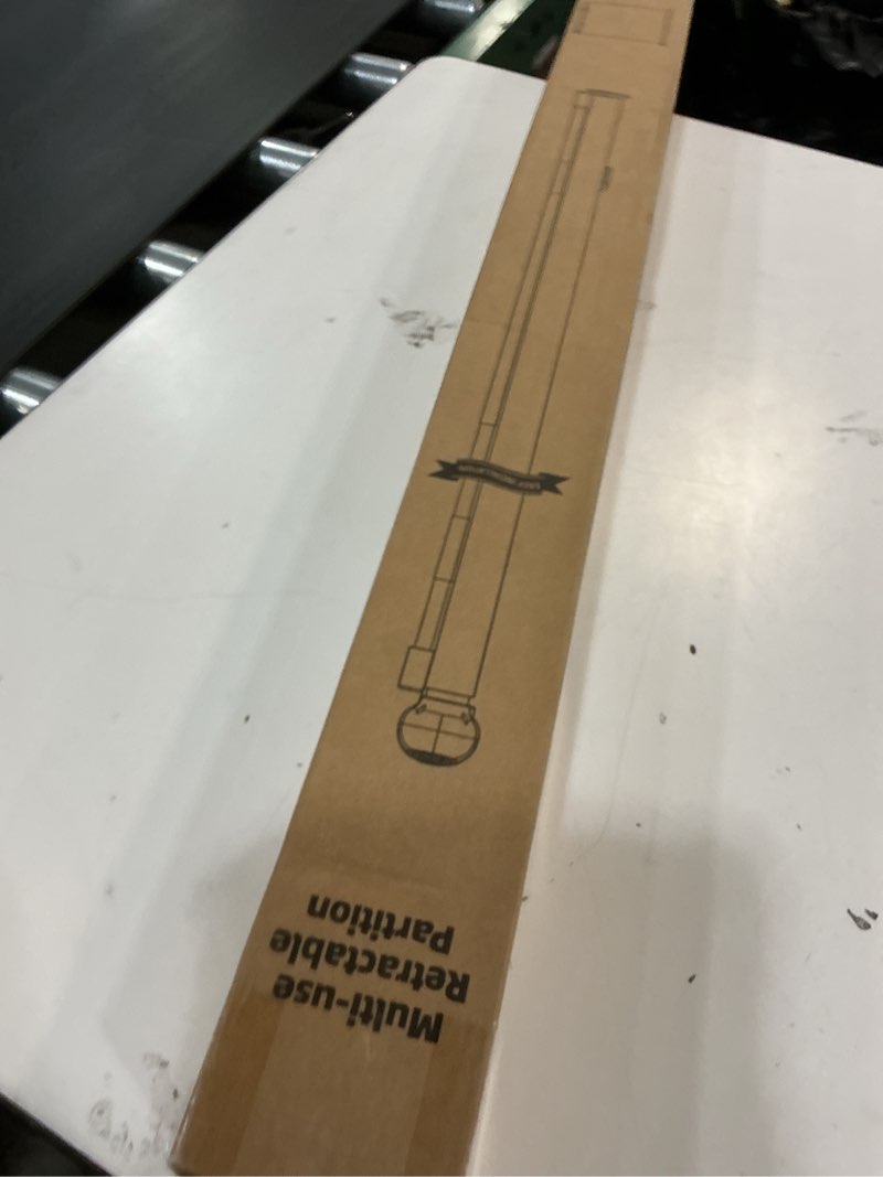 Condition photo showing New/Like New for 70 Inch Wide Retractable Baby Gate for Doorways, Extra Long Dog Gate Indoor Pet Gate Retractable Gat