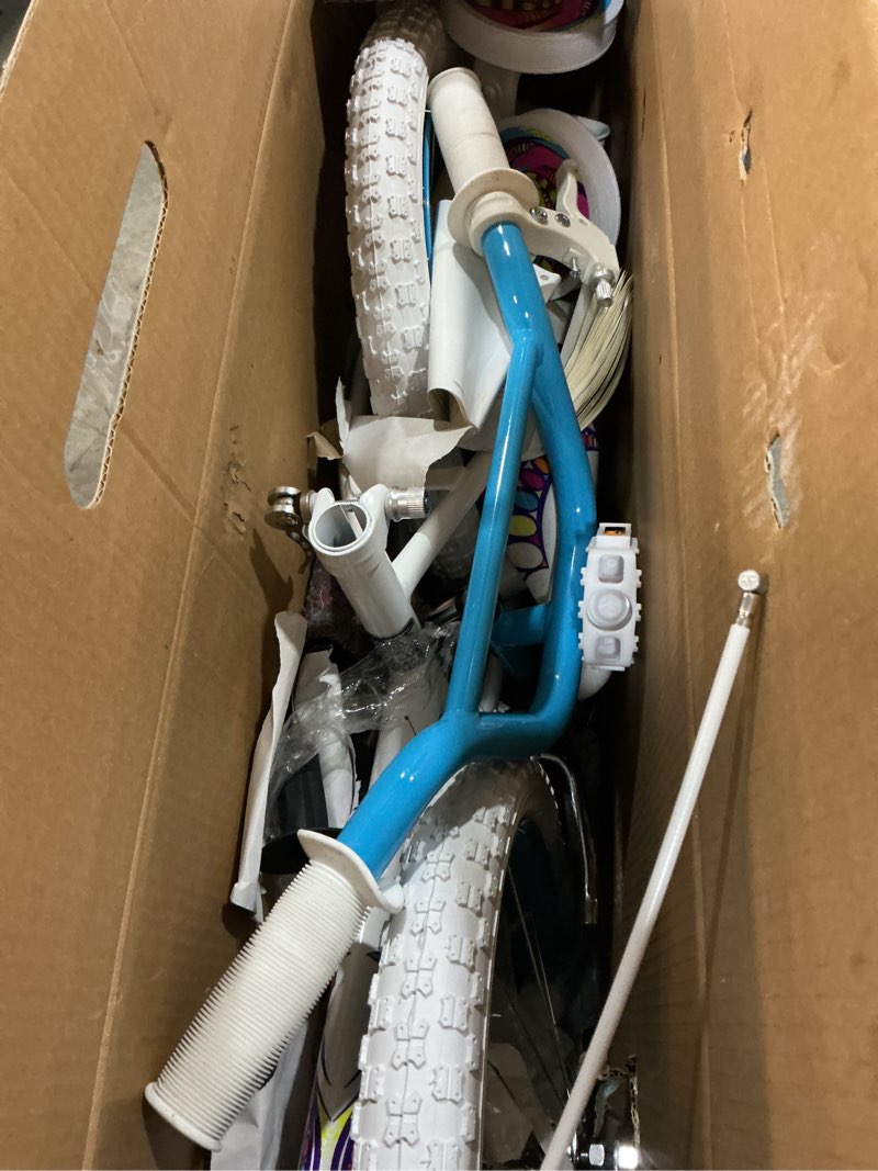 Condition photo showing As Is for pacific cycle kids vortax, sunny and twirl bike, 12-20 inch wheels